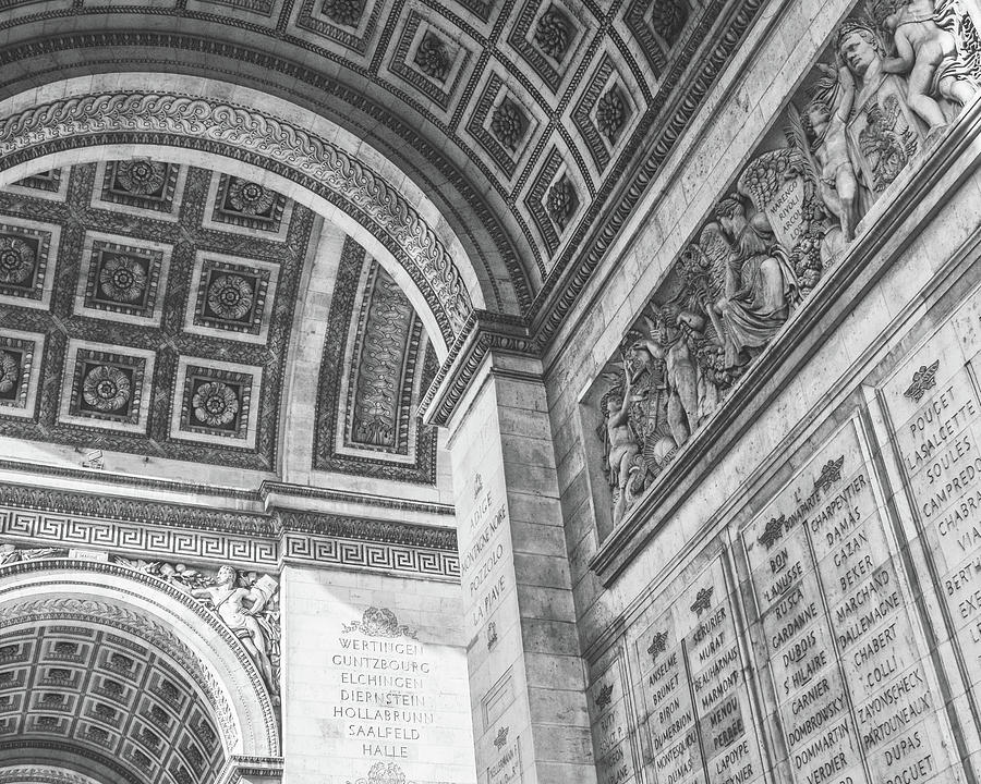Detail - Arc de Triumph Photograph by Joseph Smith