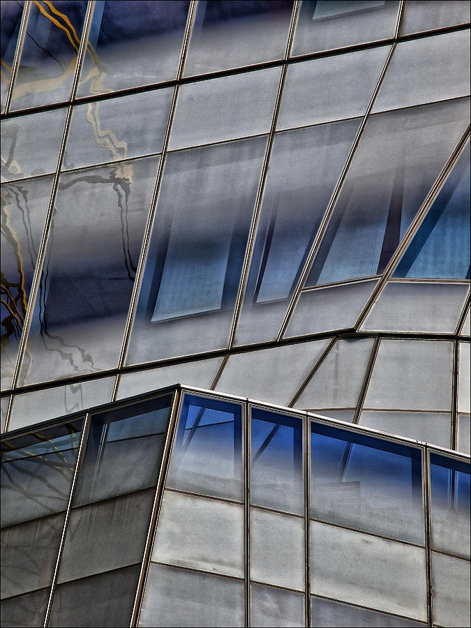Detail Frank Gehry Building Manhattan Photograph by Robert Ullmann
