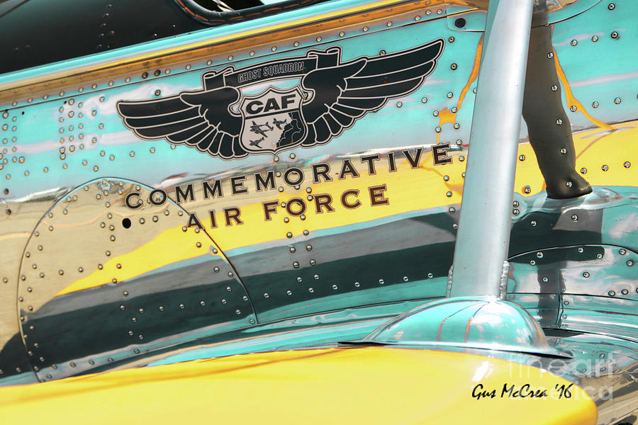 Detail from CAFs Ryan Trainer Photograph by Gus McCrea