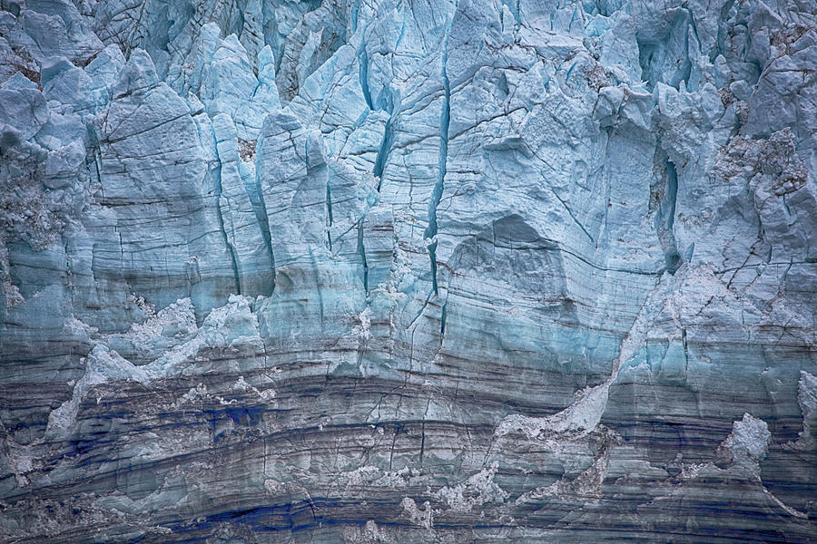Detail Margarie Glacier Photograph by Hugh Smith