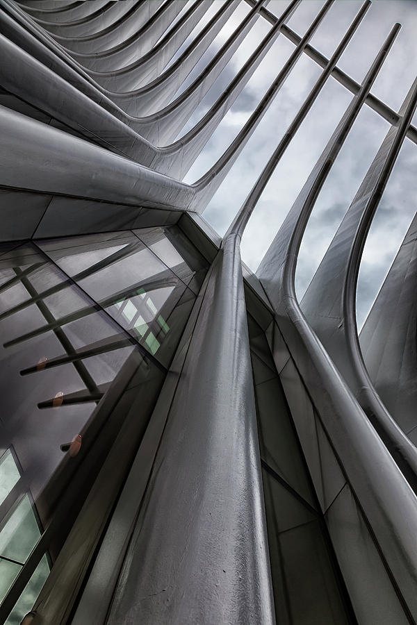 Detail - Oculus Building Photograph by Robert Ullmann