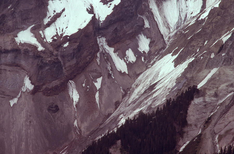 Detail of Garibaldi Mountain Photograph by Lyle Crump