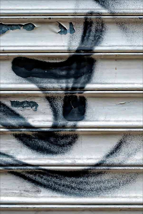 Detail of Graffiti Photograph by Robert Ullmann