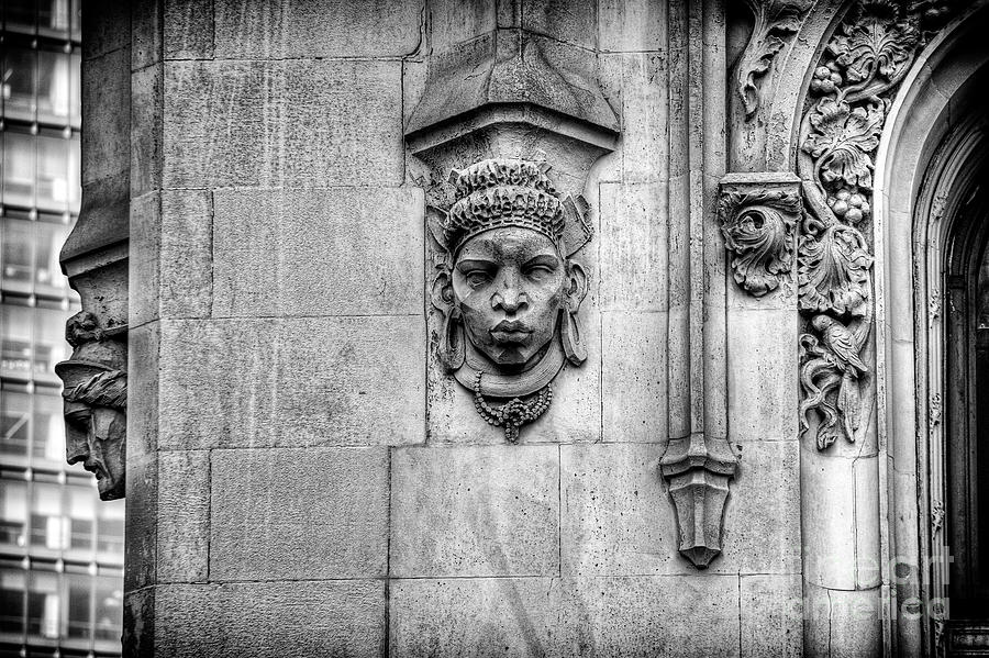Detail of the Woolworth Building Photograph by Bob Estremera