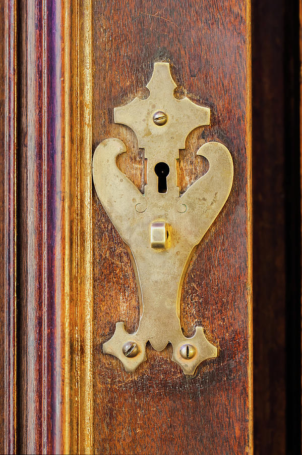 Detail of vintage cabinet Photograph by Svetlana Iso - Fine Art America