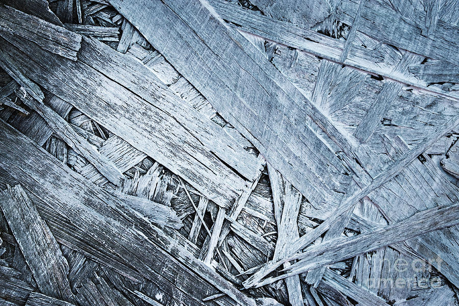 Detail Old White Painted Chipboard Photograph by Jozef Jankola Fine