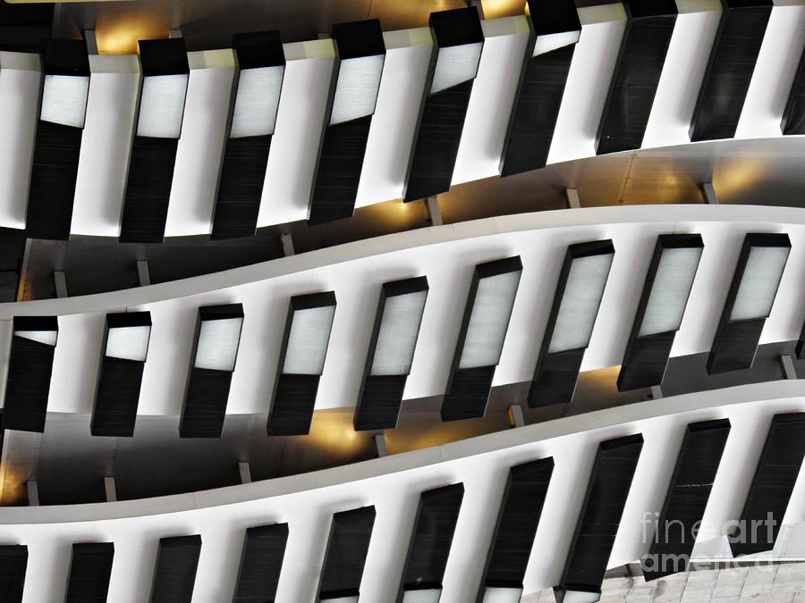 Architecture Photograph - Detail on 42nd Street Horizontal by Sarah Loft