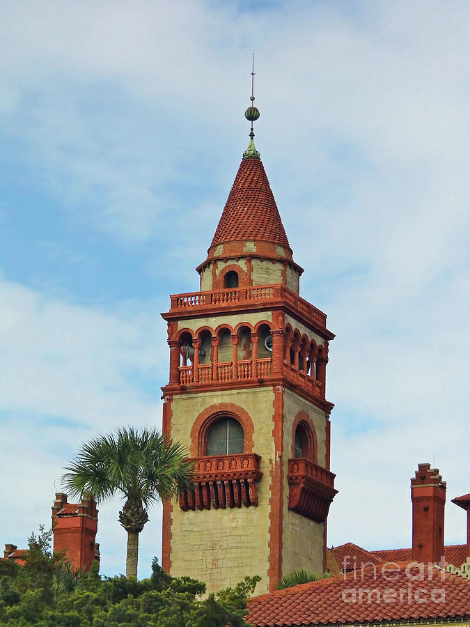 Details of Flagler College Photograph by D Hackett