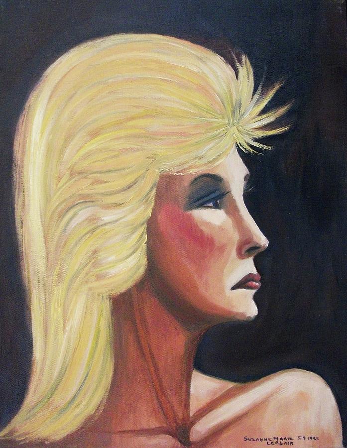 Portrait Painting - Determined by Suzanne  Marie Leclair