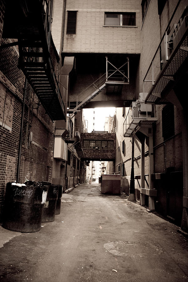 Detroit Alleyway Photograph by Joseph Skalny Detroit Alleyway Photograph by Joseph Skalny