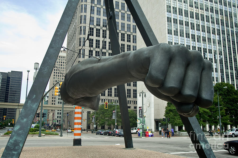 Detroit Fist 3 Photograph by Steven Dunn