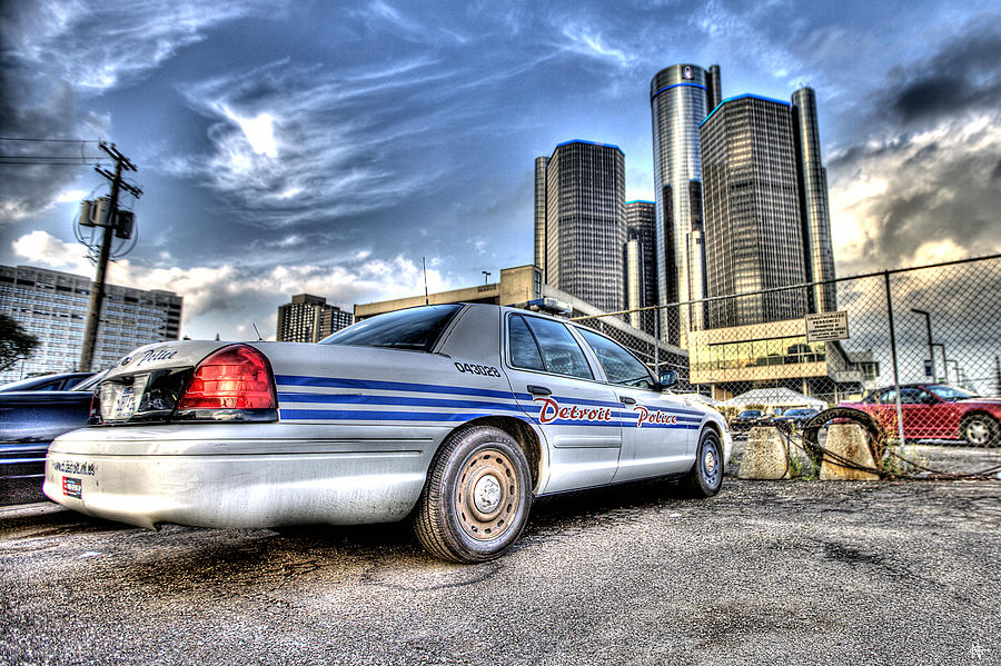 Detroit Police Photograph by Nicholas  Grunas