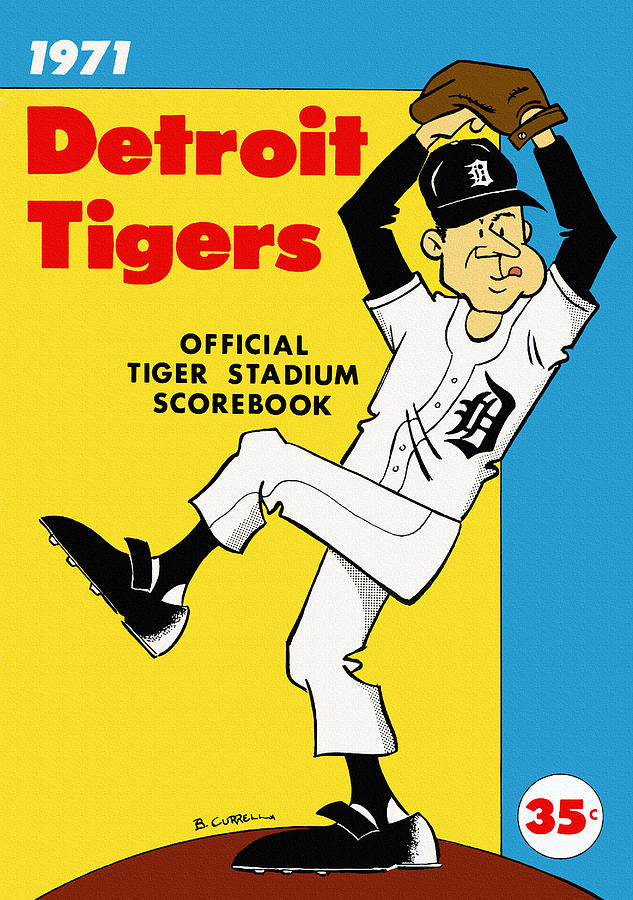 Detroit Tigers 1941 Scorecard Onesie by Big 88 Artworks - Pixels
