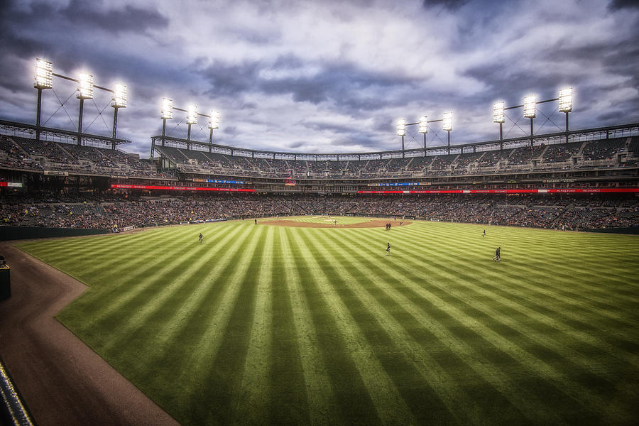 Detroit Tigers Comerica Park Center Field 4930 Photograph by David Haskett II
