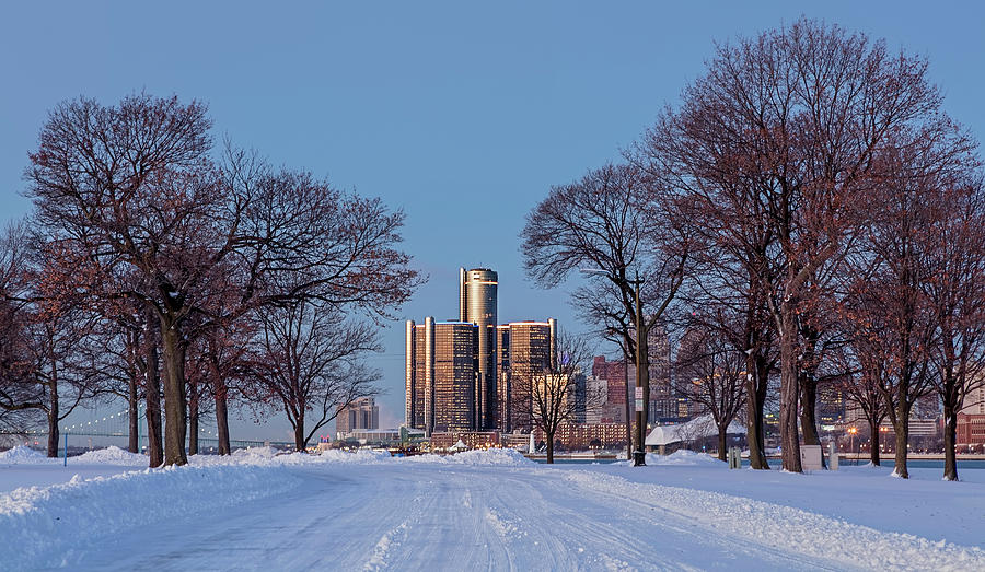 Detroit Winter Morning Photograph by Pat Eisenberger Pixels