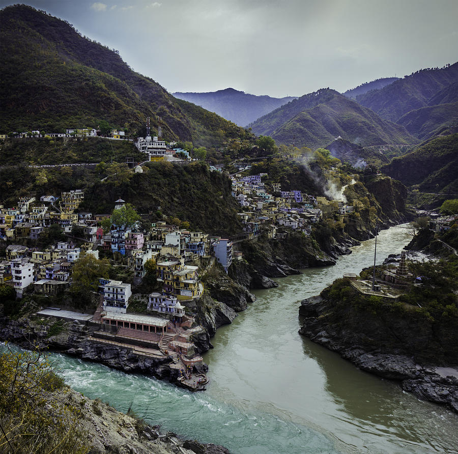 Dev Prayag Photograph by Dilip Gupta - Fine Art America