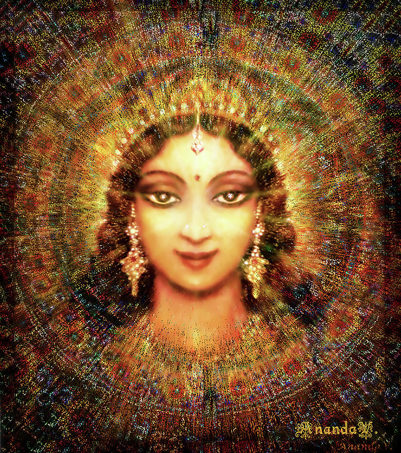 Devi Darshan- The Glance Of The Goddess Mixed Media