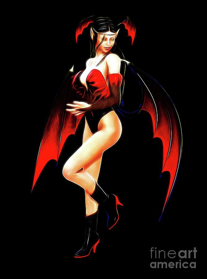 Devilish, Digital Art By Mb Digital Art