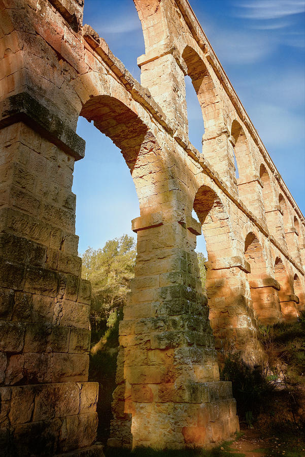 Devils Bridge Tarragona Spain III Photograph by Joan Carroll