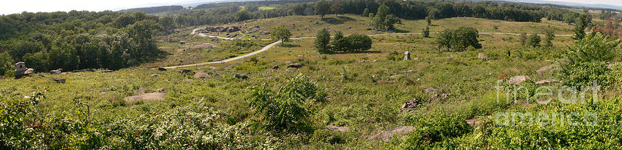 Devils Den from Little Round Top Photograph by David Bearden