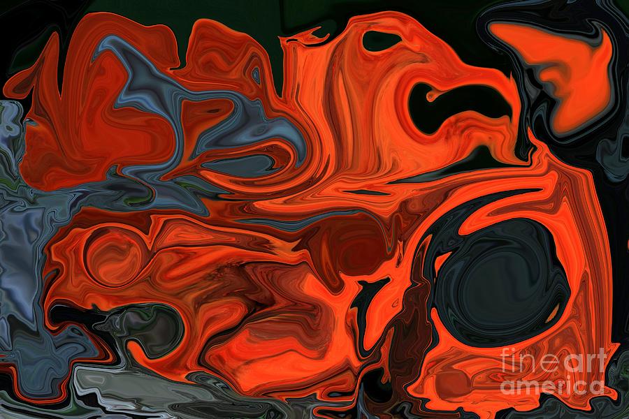 Abstract Photograph - Devils in my Head by Rick Rauzi