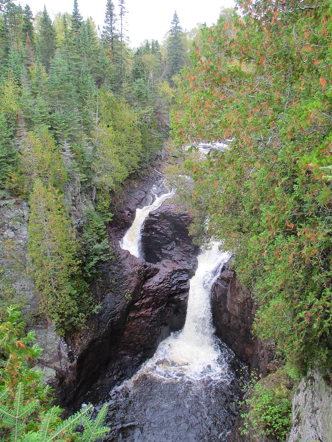 Devils Kettle Waterfall Photograph by Curt Wilhelmson Fine Art America