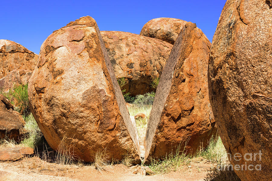 Devils Marbles Photograph by Andrew Michael