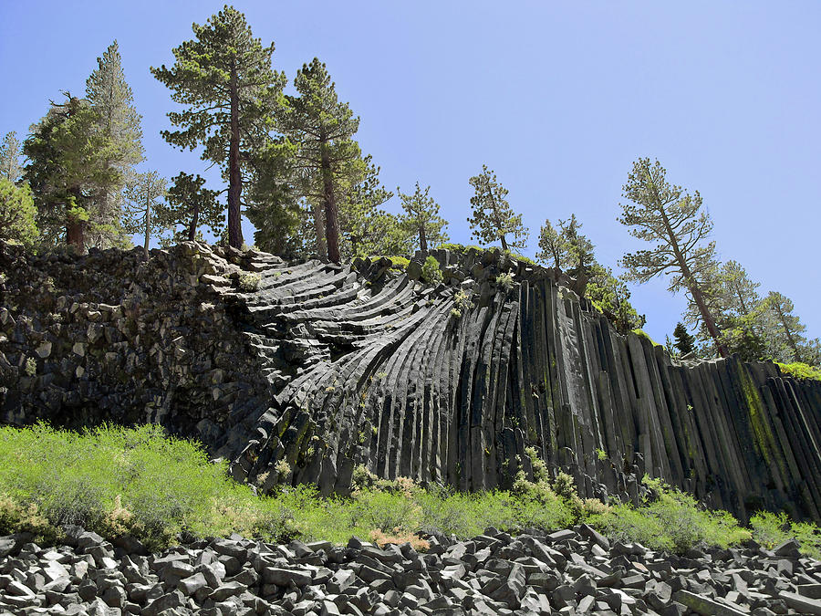 Devils Postpile - Talk about natural wonders Photograph by Alexandra Till
