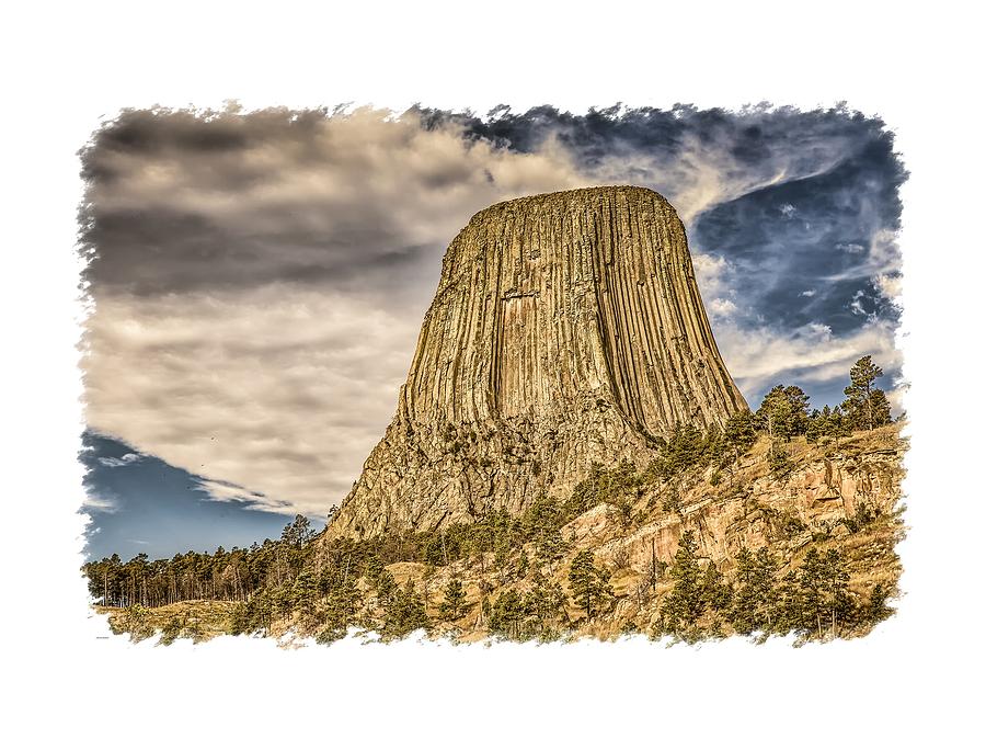 Devils Tower Inspiration 3 Photograph by John M Bailey