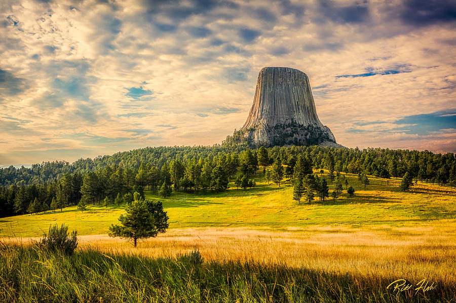 Devils Tower - the Other Side Photograph by Rikk Flohr