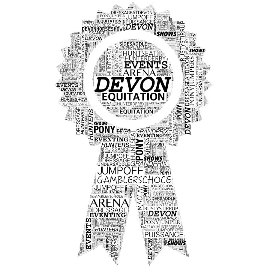 Devon Words Digital Art by Alice Gipson