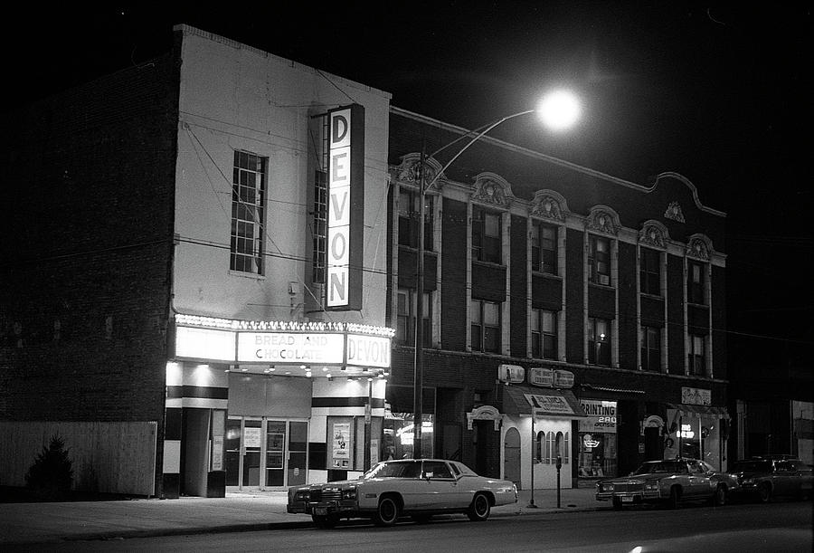 Devon Theatre, 1979 Photograph by Jeremy Butler