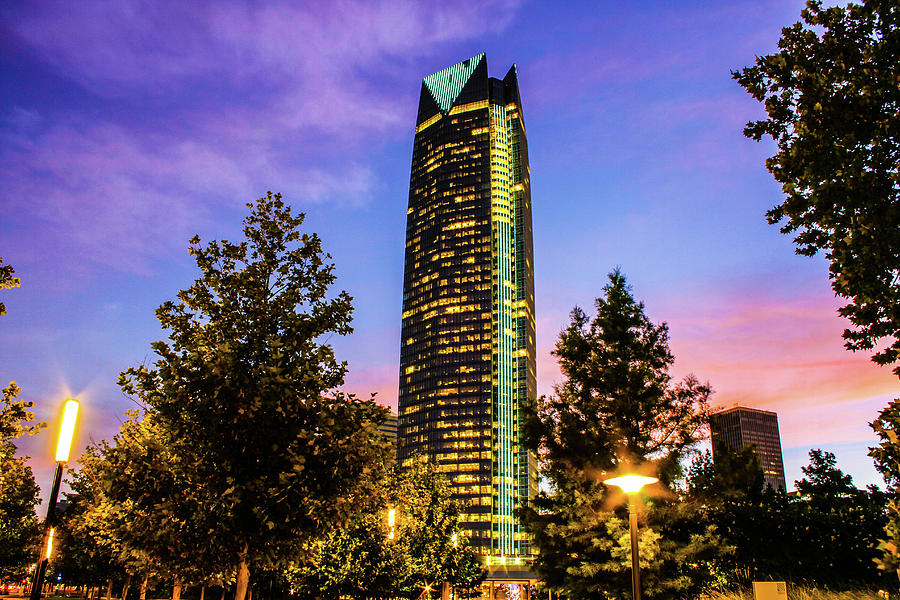 Devon Tower In Oklahoma City Photograph By Jose Solis - Fine Art America