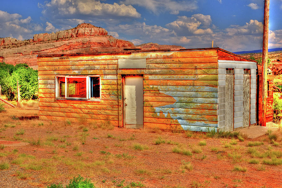 Dewey Utah Cabin Photograph by Richard J Cassato