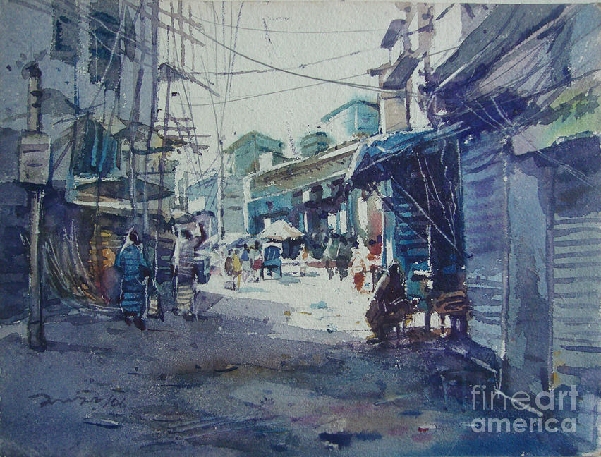 Dhaka Painting by Anisur Rahman Fine Art America