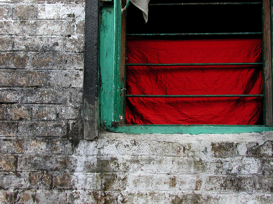 Dharamsala Window Photograph by Skip Hunt