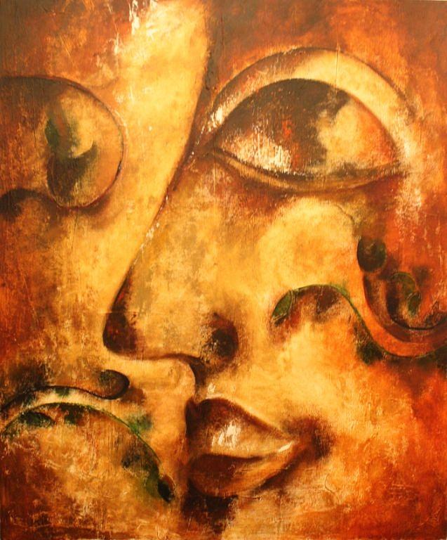 Dhyan Painting by Preeti Kaur Anand | Fine Art America