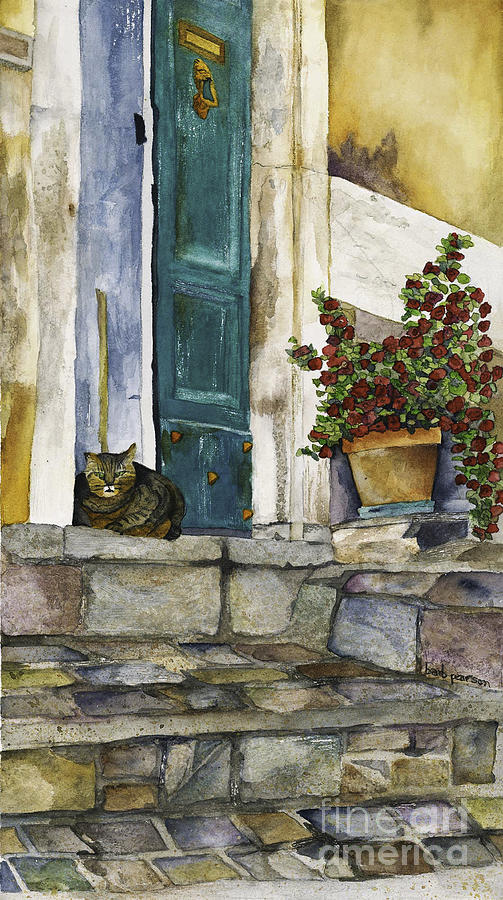 Di Gatto Painting by Barb Pearson