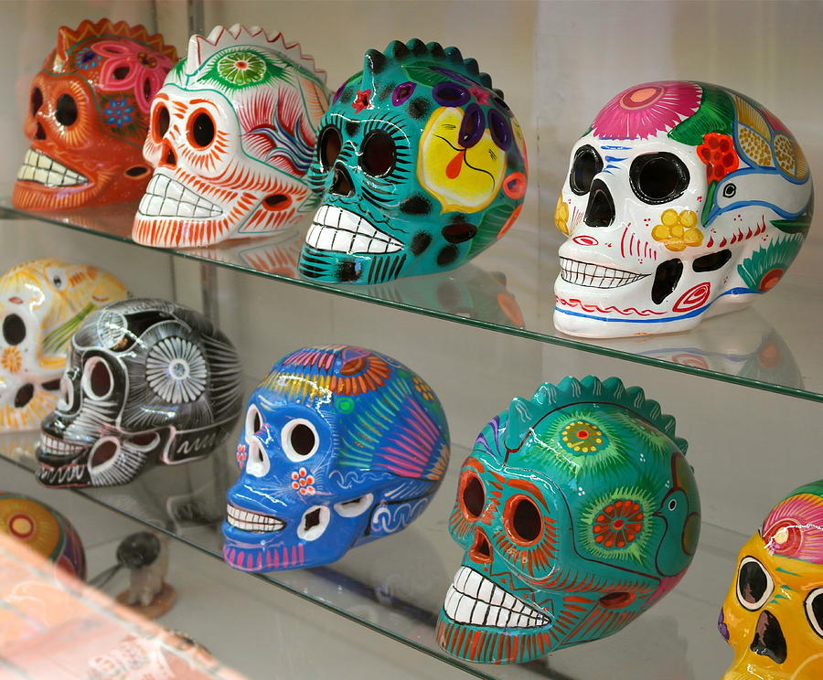 Dia de Los Muertos Skulls Photograph by Michele Myers