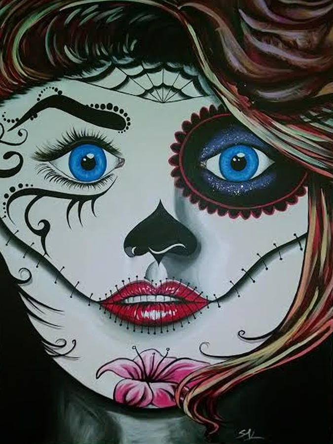 Dia de los Muertos Painting by Steven Kuc - Fine Art America