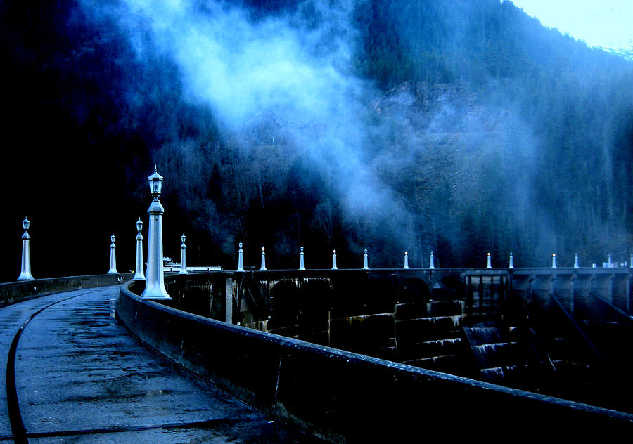 Diablo Dam Photograph by Michaelalonzo Kominsky