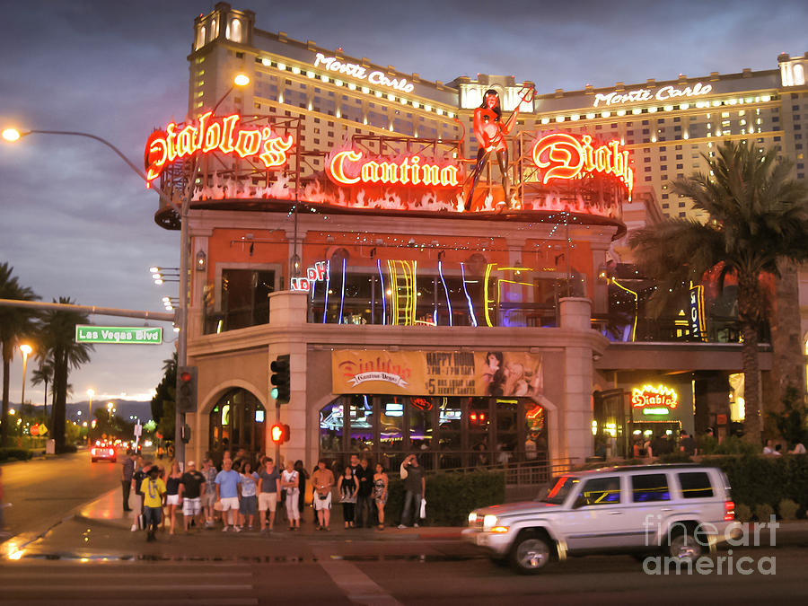 Diablos Cantina in Las Vegas Photograph by RicardMN Photography