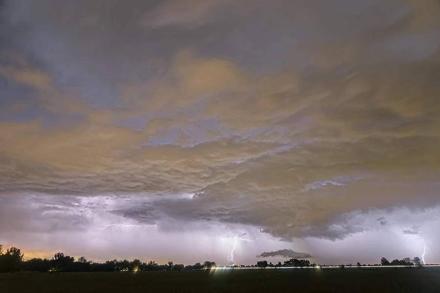 Diagonal Lightning Strikes Photograph by James BO Insogna