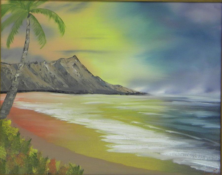 Diamond Head Painting by John Ward - Fine Art America