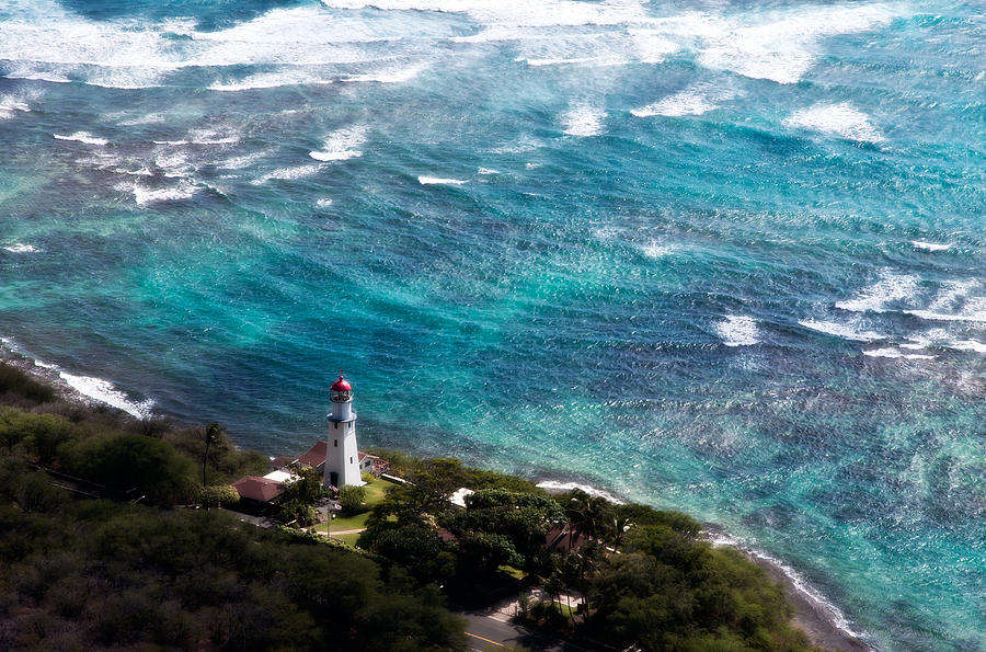 Diamond Head Lighthouse Photograph by Steven Sparks