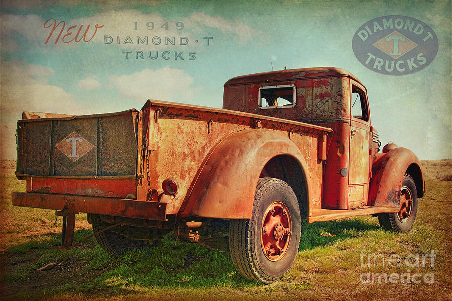 Diamond T Truck Photograph by Chris England | Fine Art America