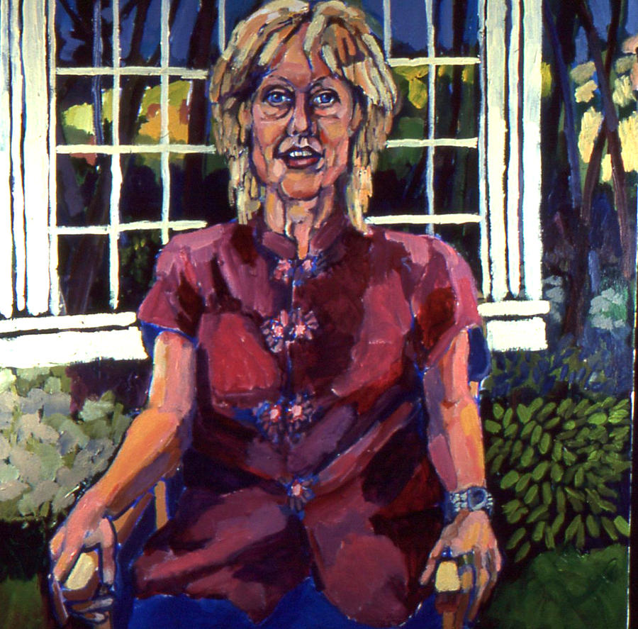 Portrait Painting - Diana by Doris Lane Grey Portrait Painting - Diana by Doris Lane Grey