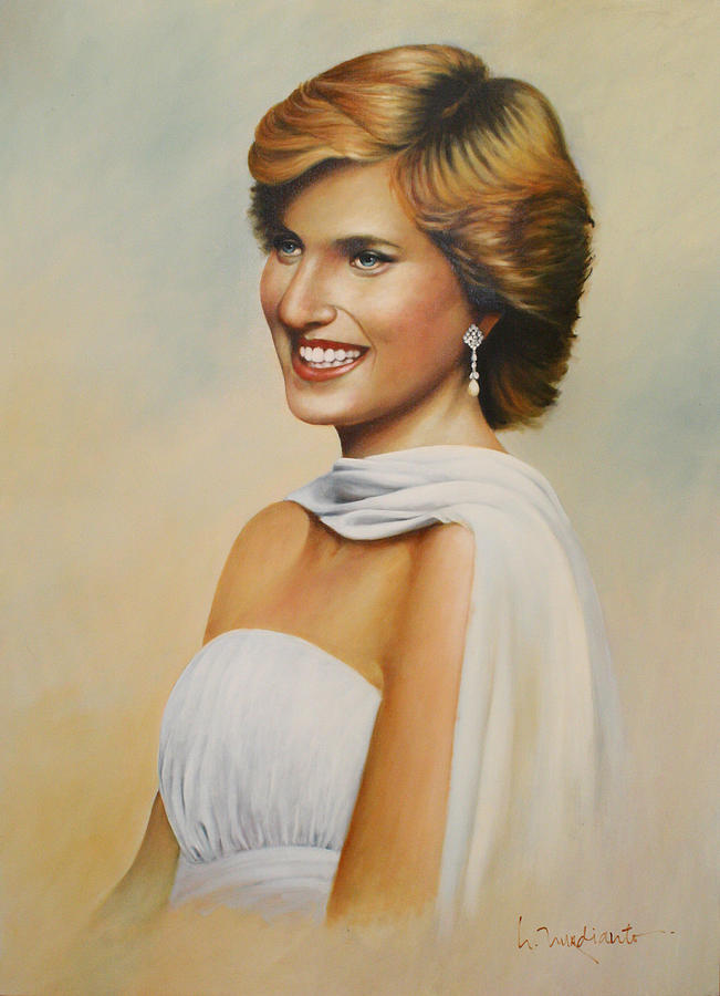 Diana Painting by Harry Nurdianto | Fine Art America