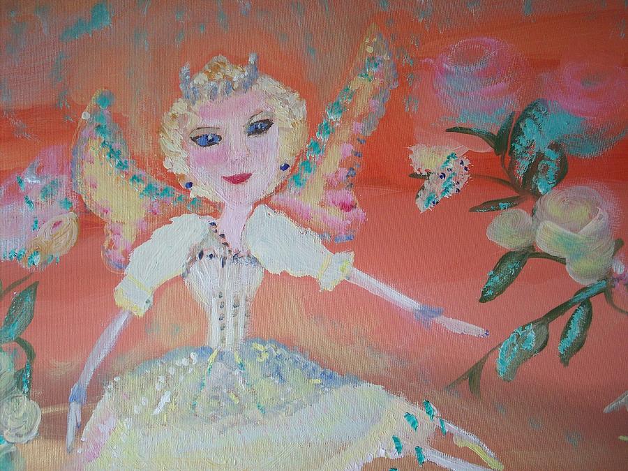 Diana Healing Fairy Painting by Judith Desrosiers