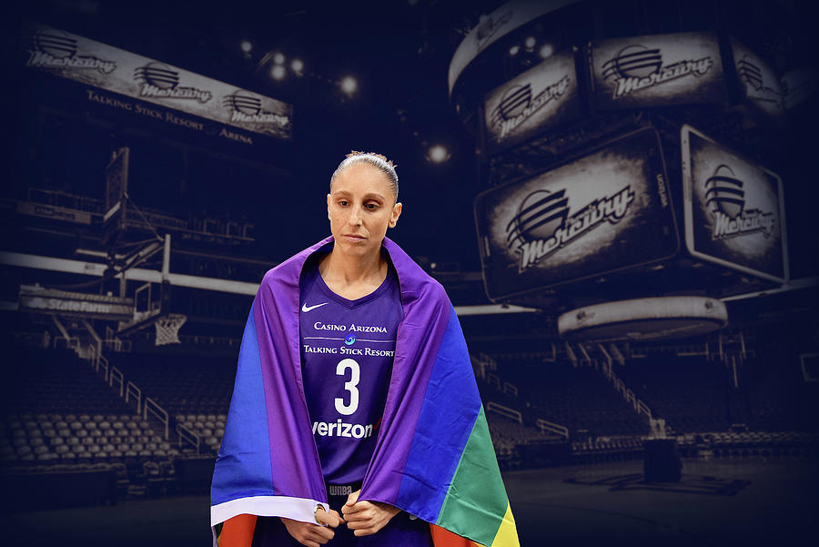 Diana Taurasi Photograph - Diana Taurasi LGBT PRIDE 3 by Devin Millington Diana Taurasi Photograph - Diana Taurasi LGBT PRIDE 3 by Devin Millington